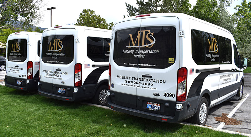Mobility Transportation Services team and vehicle